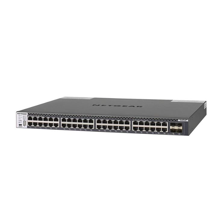 NETGEAR M4300-48X/US/EME Zarządzany 10G Ethernet (100/1000/10000) 1U Szary (XSM4348CS-100NES)