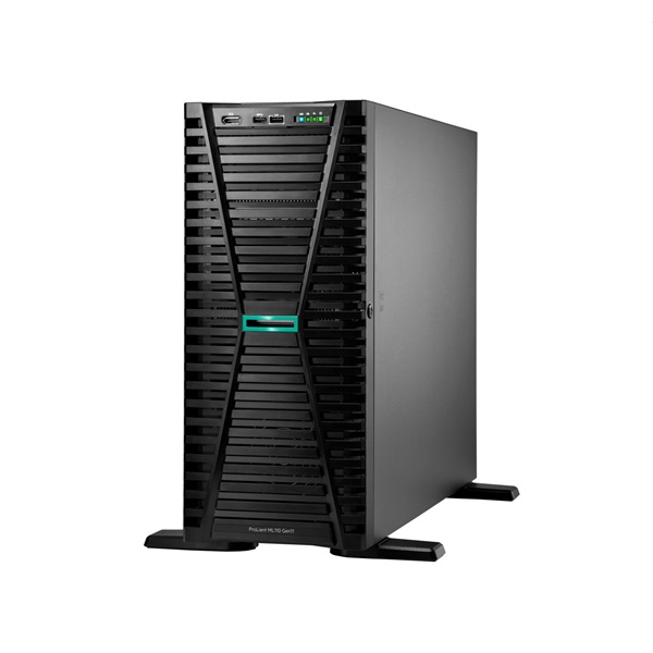 HPE P70279-421 ProLiant ML110 Gen11 4514Y 2.0GHz 16-core 1P 32GB-R MR408i-o 8SFF 1000W RPS EMEA Server (P70279-421)