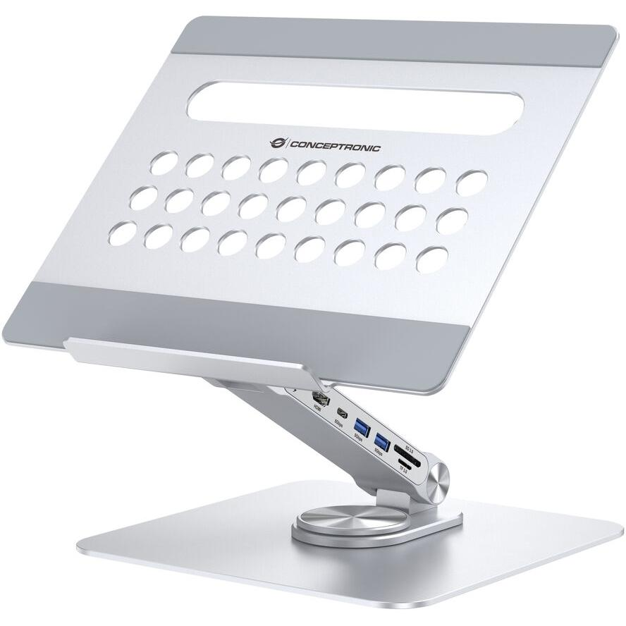 Conceptronic DONN27G suport laptop Stand laptop Argint (DONN27G)-0