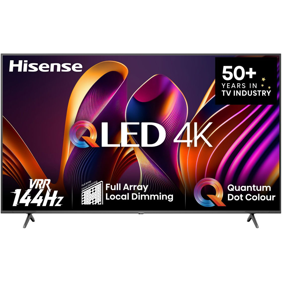 HISENSE televize 75E7NQ Pro 75'' QLED 4K HDR10 144Hz VIDAA Dolby Atmos (75E7NQ Pro)