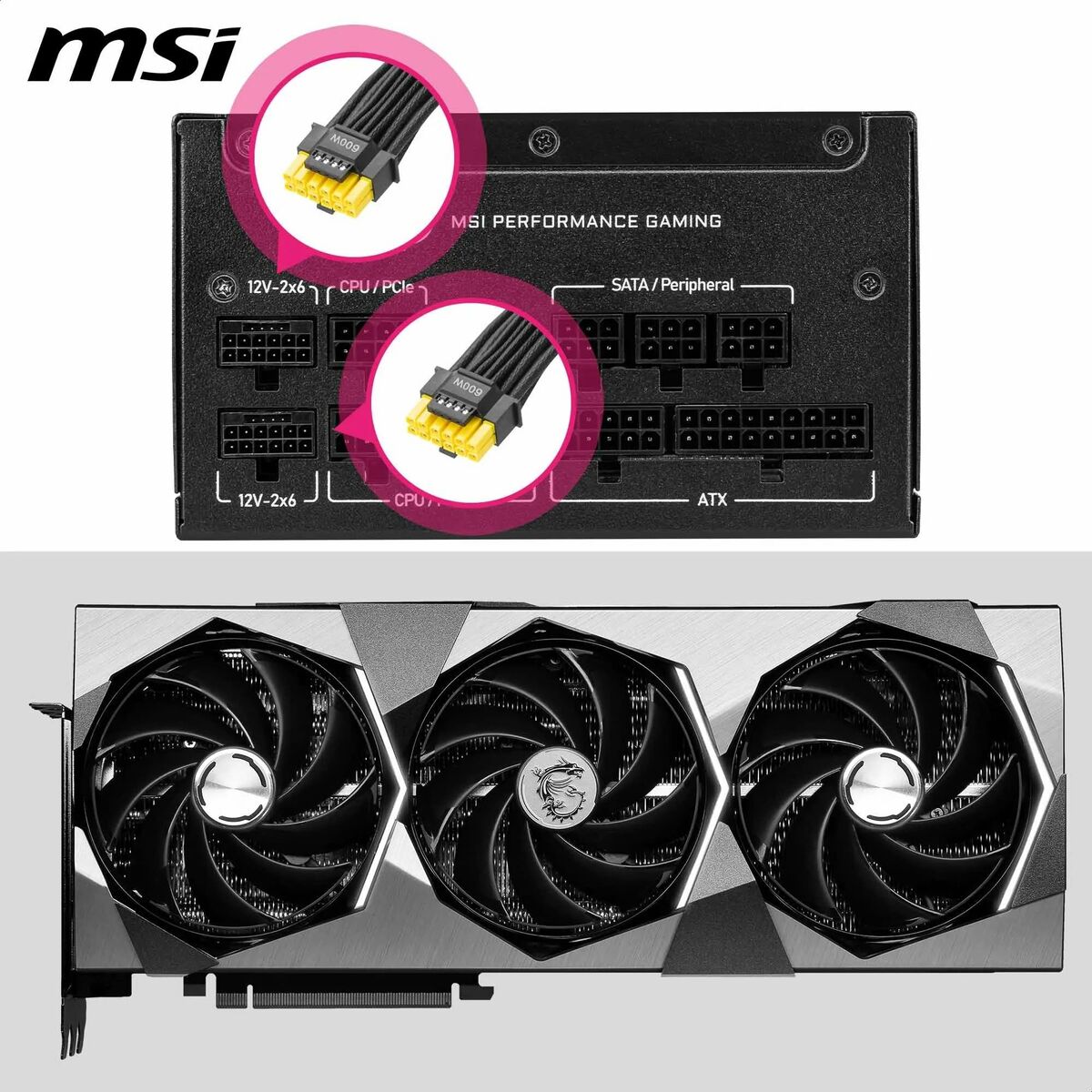 Power supply MSI 306-7ZPFX11-CE0 80 Plus Gold ATX