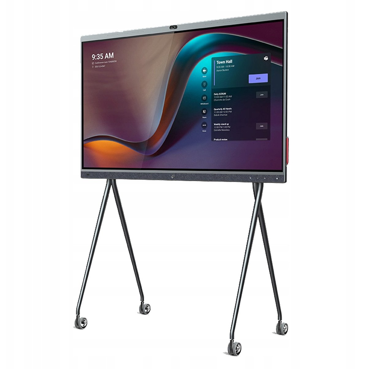 Yealink MeetingBoard Pro 165,1 cm (65") 3840 x 2160 px LCD 802.11a, 802.11b, 802.11g, Wi-Fi 4 (802.11n), Wi-Fi 5 (802.11ac), Wi-Fi 6 (802.11ax) Bluetooth (1203670)