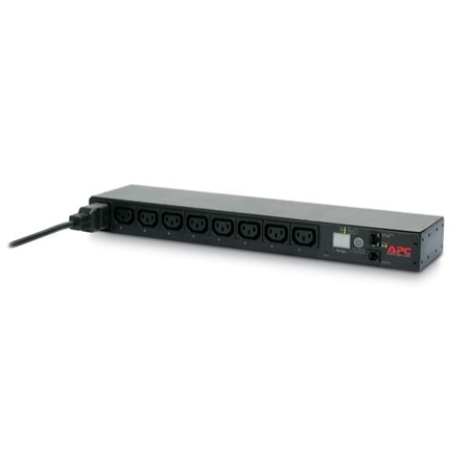 APC AP7921B napäťová distribučná jednotka (PDU) 8 AC zásuvky/AC zásuviek 0U/1U Čierna (AP7921B)