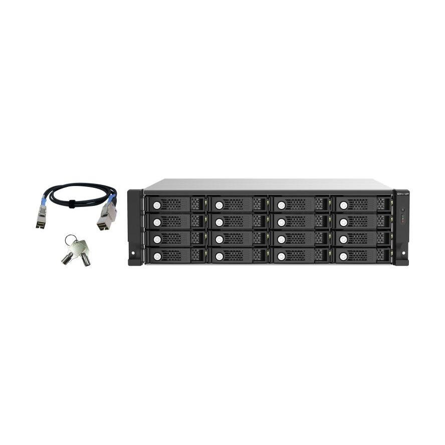 QNAP TL-R1620Sep-RP HDD ház Fekete, Szürke 2.5/3.5" (TL-R1620Sep-RP)