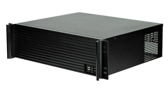 TGC Rack Mountable Server Chassis 3U 380mm Depth, 7-8x Int 3.5' Bays,