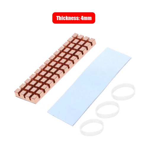 PC Notebook SSD Heat Sink For M.2 2280 PCI-E NVME With Thermal Pad