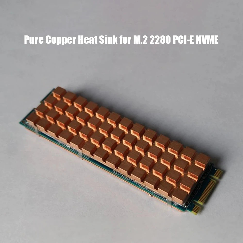 PC Notebook SSD Heat Sink For M.2 2280 PCI-E NVME With Thermal Pad