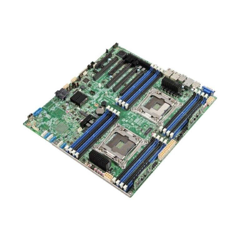INTEL S2600CW2R Server Motherboard, Dual 2011, C612, 16xDIMM, 2xGbE,