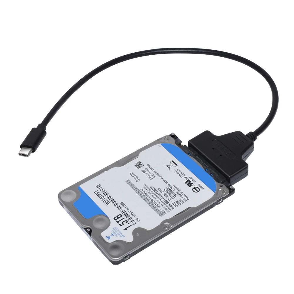 External Type C To 2.5 Inch HDD SATA Interface Connect Cable USB 3.1