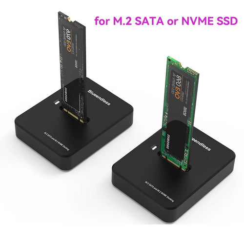 Blueendless External SSD Hard Disk NVME Enclosure 10G Online Reading