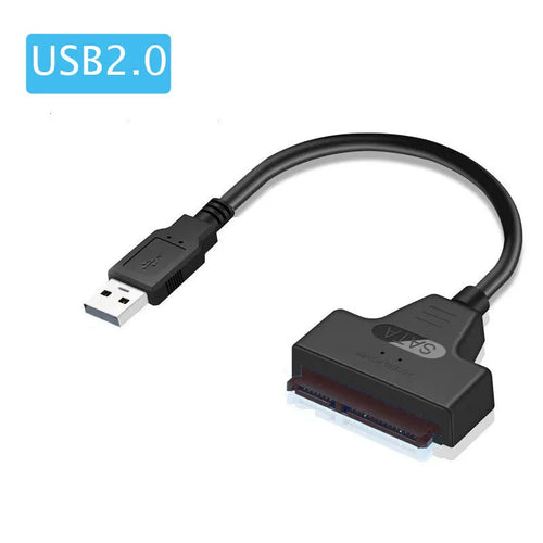 SATA to USB 3.0 / 2.0 Cable Up to 6 Gbps for 2.5 Inch External HDD SSD