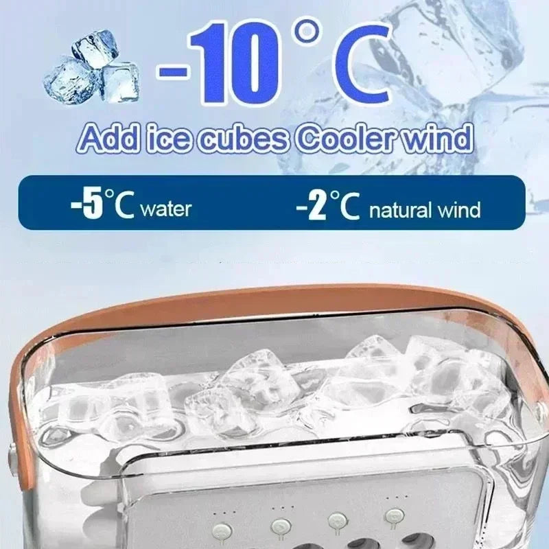 Hot 3 In 1 Fan AIr Conditioner Household Small Air Cooler LED Night