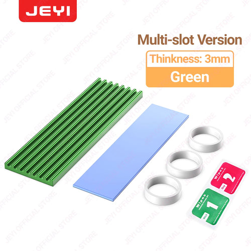 JEYI M.2 SSD Heatsink – Aluminum PS5 Radiator for High-Speed Solid State Drives | DNiCT