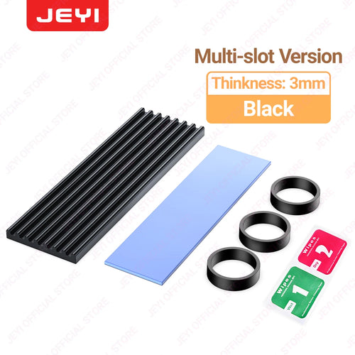 JEYI M.2 SSD Heatsink – Aluminum PS5 Radiator for High-Speed Solid State Drives | DNiCT