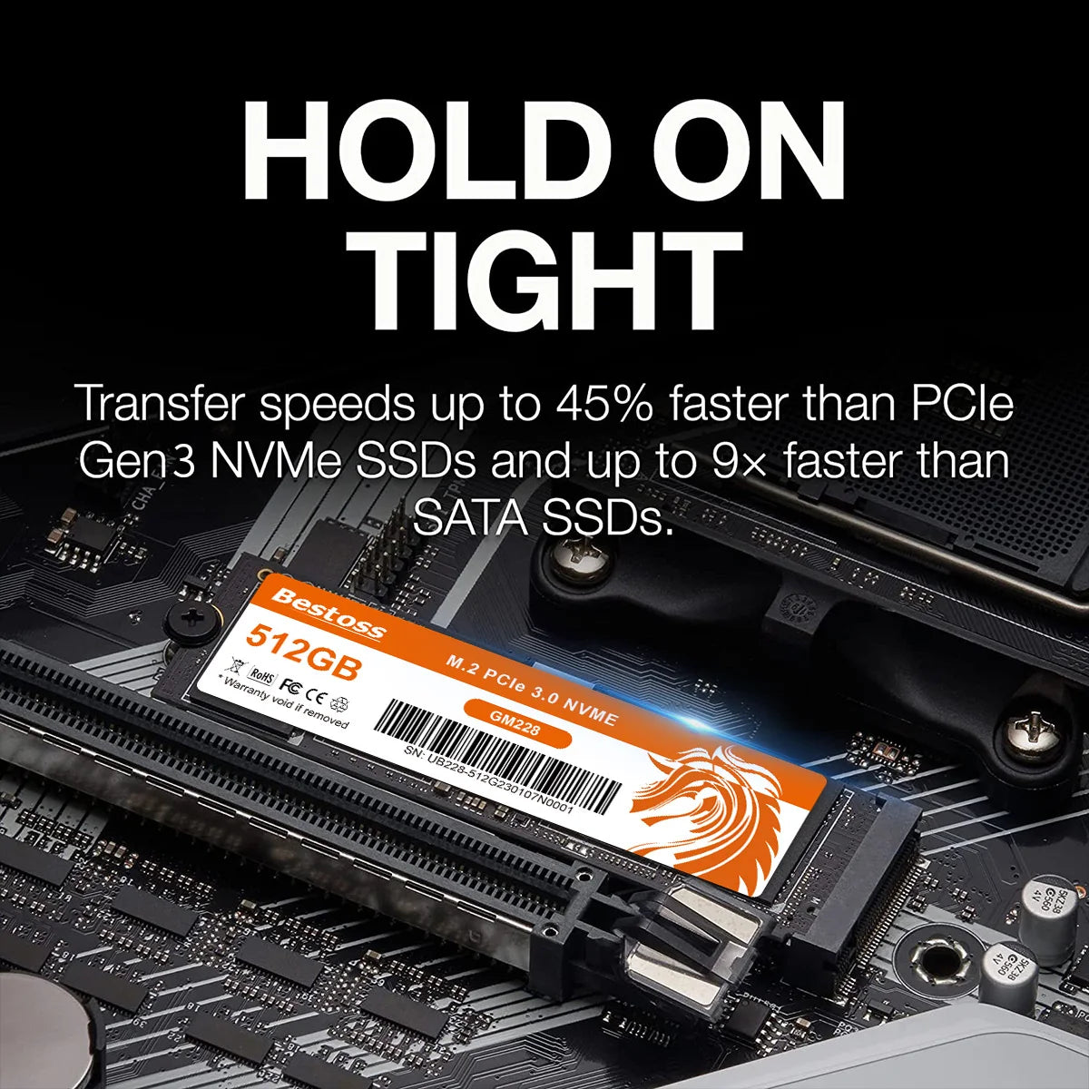 Bestoss NVMe M.2 SSD – High-Speed 1TB & 256GB Options for Notebooks and DIY Gaming PCs by DNiCT