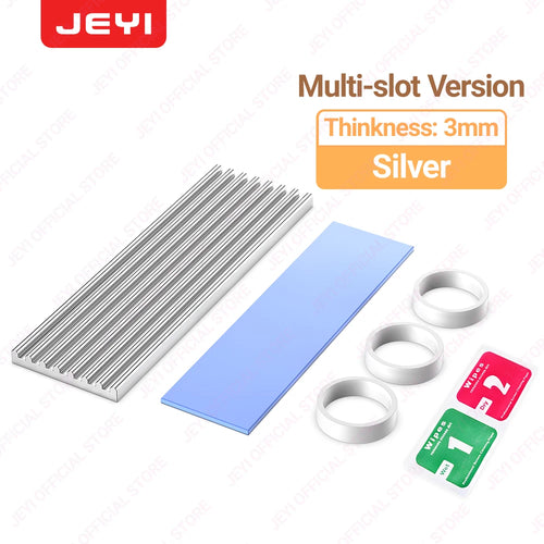 JEYI M.2 SSD Heatsink – Aluminum PS5 Radiator for High-Speed Solid State Drives | DNiCT