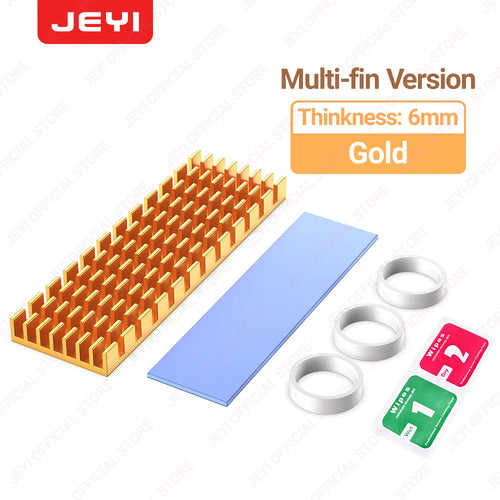 JEYI M.2 SSD Heatsink – Aluminum PS5 Radiator for High-Speed Solid State Drives | DNiCT