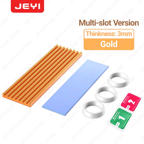 JEYI M.2 SSD Heatsink – Aluminum PS5 Radiator for High-Speed Solid State Drives | DNiCT