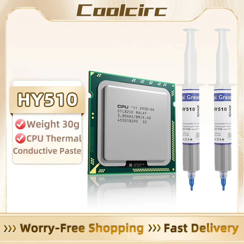 Coolcirc HY510 30g Thermal Conductive Grease Paste Compound Silicone