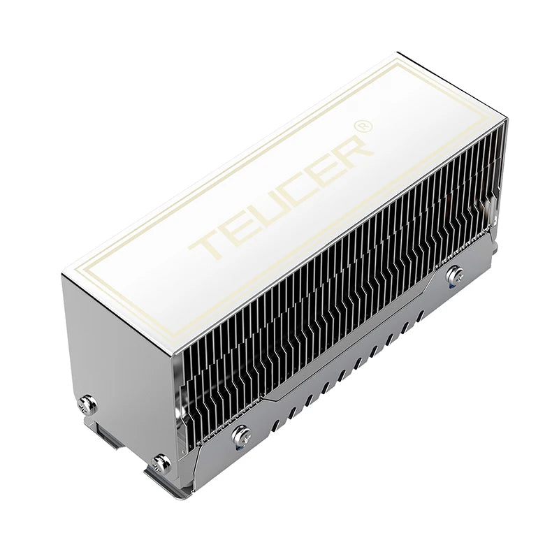 TEUCER M.2 SSD Heat Sink M2 2280 NVME Cooler Kit Dual Heat Tube