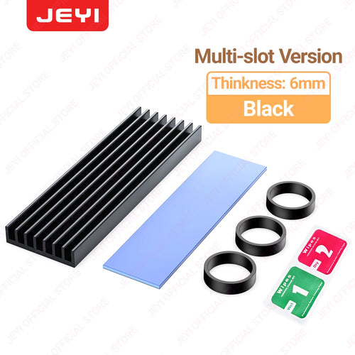 JEYI M.2 SSD Heatsink – Aluminum PS5 Radiator for High-Speed Solid State Drives | DNiCT
