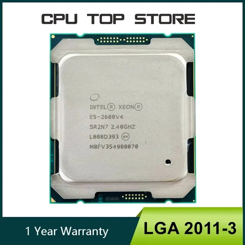 **Rewritten Title:** Intel Xeon E5-2680 V4 2.4GHz 14-Core Processor 120W LGA 2011-3 – Premium High-Performance CPU by DNiCT