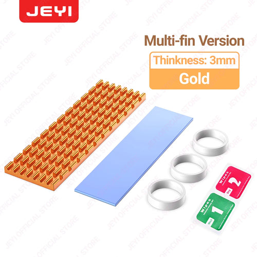 JEYI M.2 SSD Heatsink – Aluminum PS5 Radiator for High-Speed Solid State Drives | DNiCT