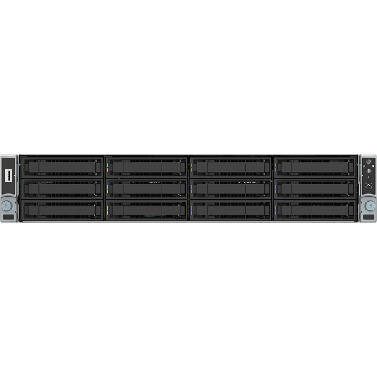 INTEL Prebuilt Server, 2U Rackmount, Xeon 4208 (1/2), 32GB ECC RAM