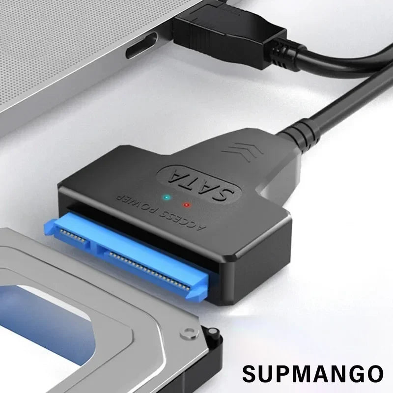 SATA To USB 3.0 / 2.0 Cable For 2.5 Inch External HDD SSD Hard Drive