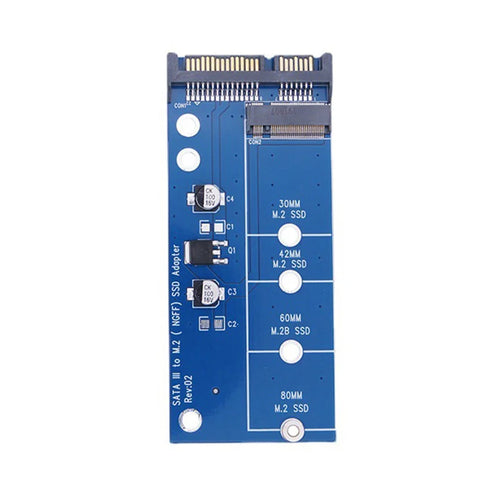 M.2 NGFF SSD To SATA 3 3.0  Adapter Card Converter B B&M Key Protocol