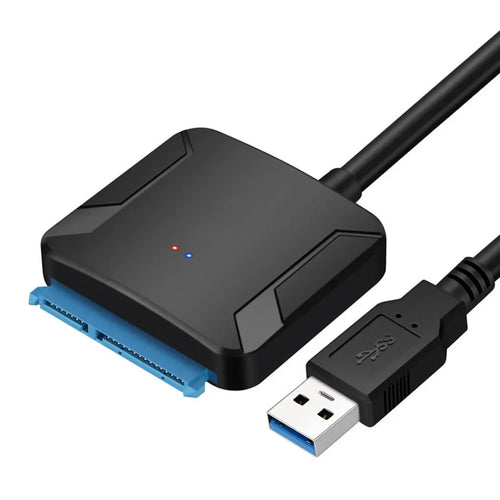 SATA to USB 3.0 Adapter Cable for 3.5/2.5 Inch SSD HDD SATA III Hard