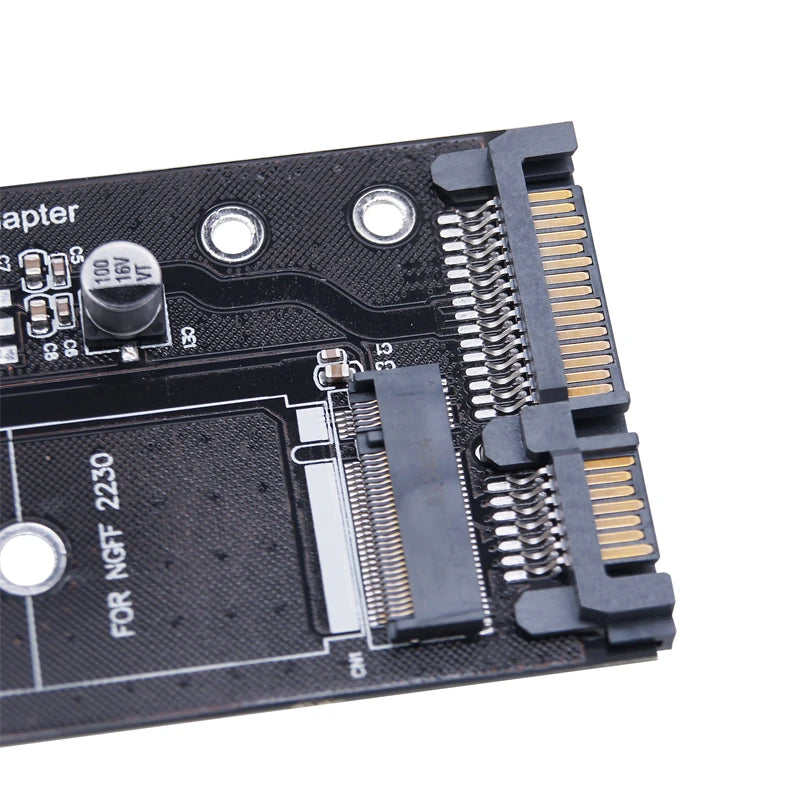 M.2 NGFF SSD To SATA 3 3.0  Adapter Card Converter B B&M Key Protocol