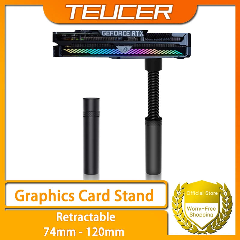 Graphics Card GPU Support Bracket Liftable Video Card Sag Holder
