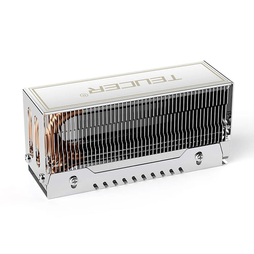 TEUCER M.2 SSD Heat Sink M2 2280 NVME Cooler Kit Dual Heat Tube