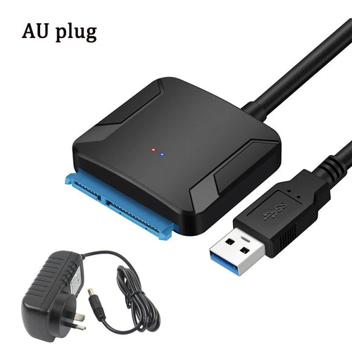 USB 3.0 to SATA Adapter SATA Cable for 3.5/2.5 Inch SSD HDD SATA III