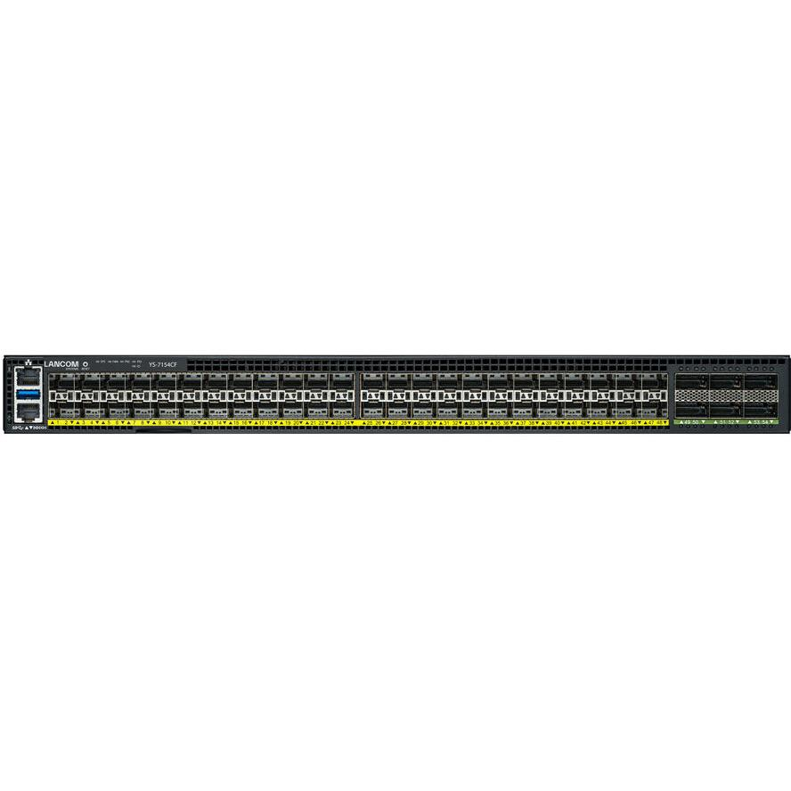 LANCOM YS-7154CF-F2B Zarządzany L2/L3 1U Czarny (61907)