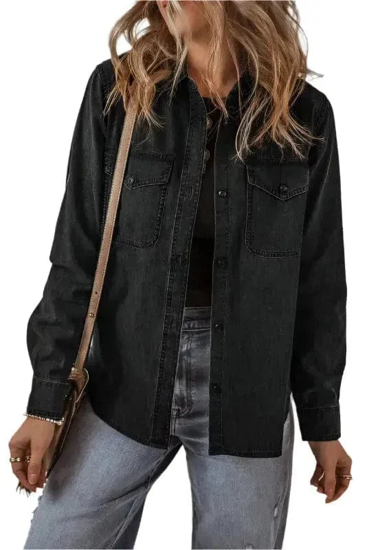 Smart-Casual Denim Jacket-0